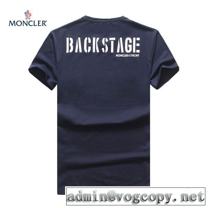 サラサラの着心地 モンクレール MONCLER Tシャツ/ティーシャツ 3色可選 2019春夏人気トレンドアイテム