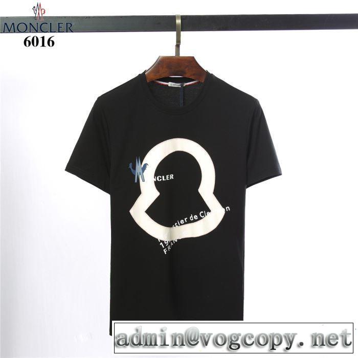 モンクレール MONCLER Tシャツ/ティーシャツ 2色可選 2019夏ファション新品 オシャレ印象で人気の高い