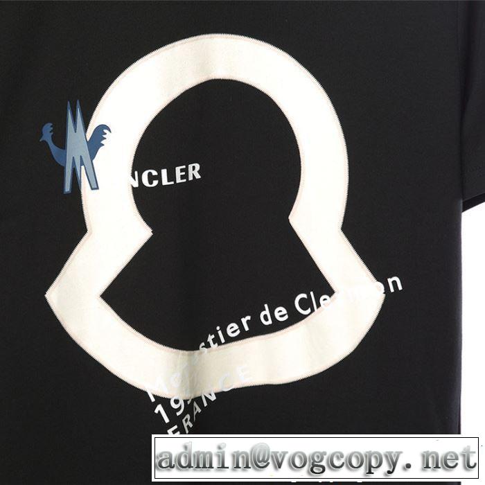 モンクレール MONCLER Tシャツ/ティーシャツ 2色可選 2019夏ファション新品 オシャレ印象で人気の高い