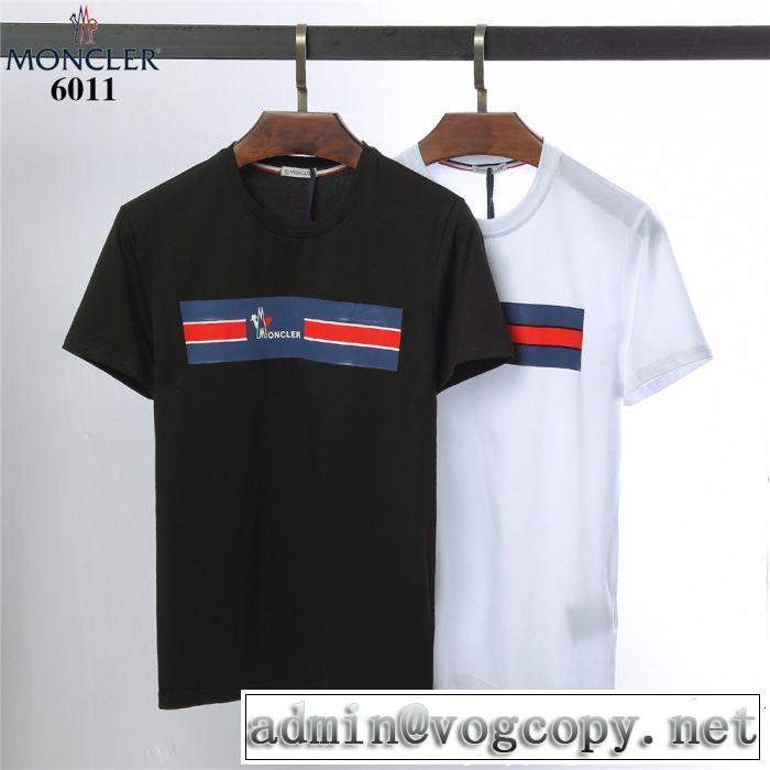 2019年の春夏に着たい おすすめな大人のトレンド モンクレール MONCLER Tシャツ/ティーシャツ 2色可選
