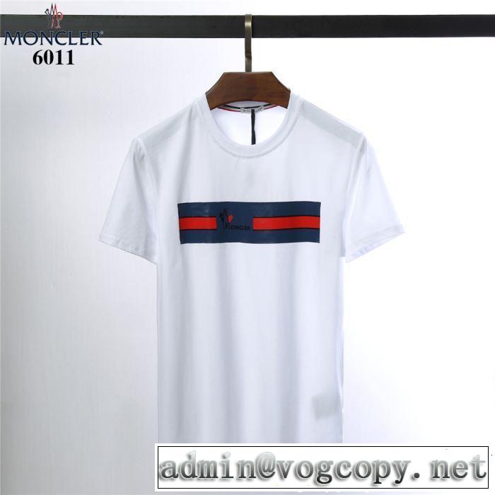 2019年の春夏に着たい おすすめな大人のトレンド モンクレール MONCLER Tシャツ/ティーシャツ 2色可選