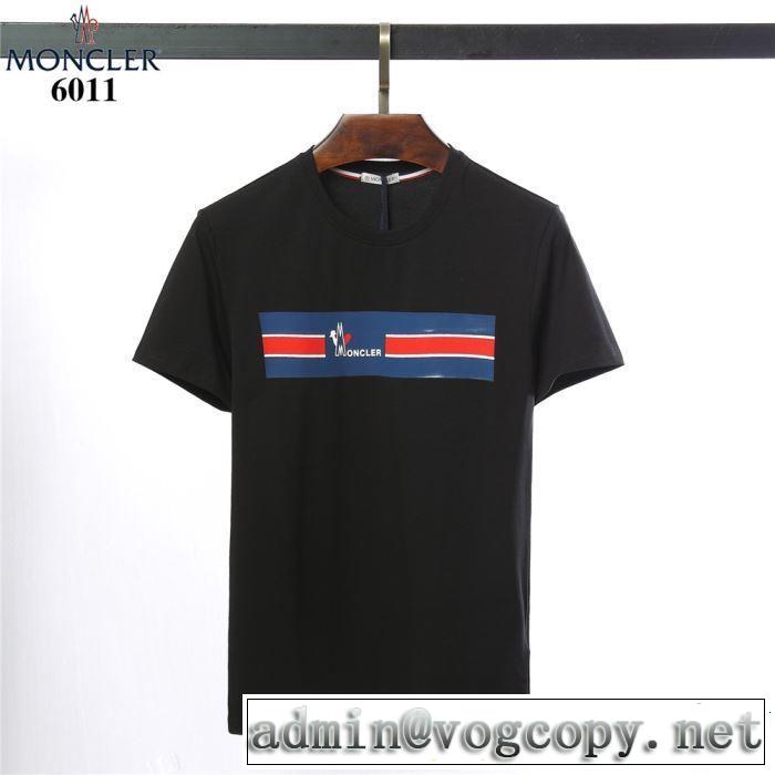 2019年の春夏に着たい おすすめな大人のトレンド モンクレール MONCLER Tシャツ/ティーシャツ 2色可選
