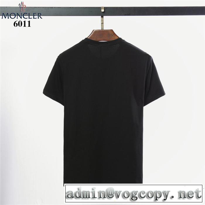 2019年の春夏に着たい おすすめな大人のトレンド モンクレール MONCLER Tシャツ/ティーシャツ 2色可選