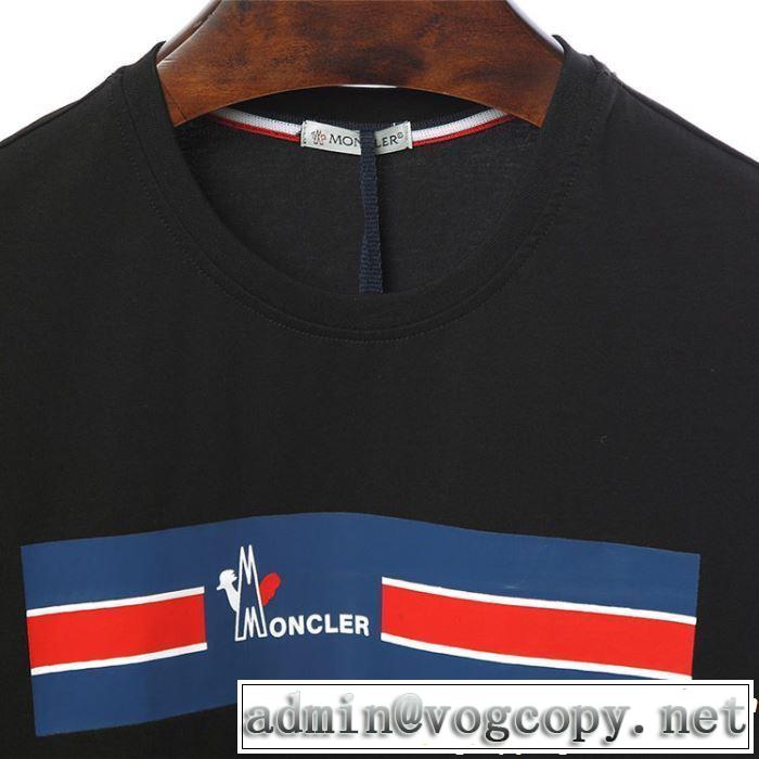 2019年の春夏に着たい おすすめな大人のトレンド モンクレール MONCLER Tシャツ/ティーシャツ 2色可選