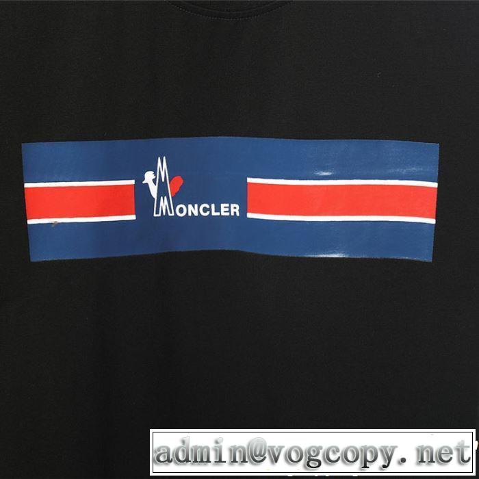 2019年の春夏に着たい おすすめな大人のトレンド モンクレール MONCLER Tシャツ/ティーシャツ 2色可選