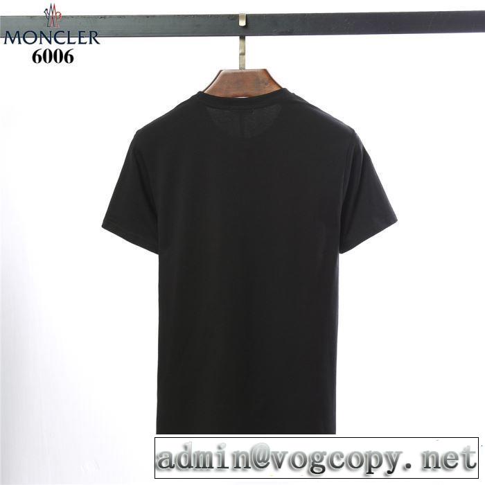 Tシャツ/ティーシャツ 2色可選 【2019年】夏のファッション スタイルを綺麗に モンクレール MONCLER