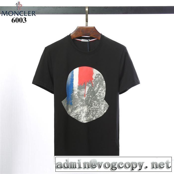 2019春夏トレンドアイテム ぐっと鮮度がアップ モンクレール MONCLER Tシャツ/ティーシャツ 2色可選