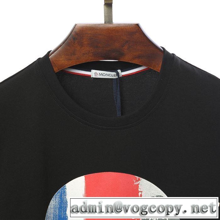 2019春夏トレンドアイテム ぐっと鮮度がアップ モンクレール MONCLER Tシャツ/ティーシャツ 2色可選