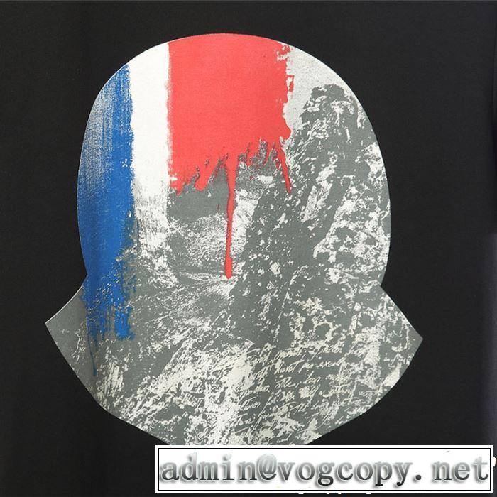2019春夏トレンドアイテム ぐっと鮮度がアップ モンクレール MONCLER Tシャツ/ティーシャツ 2色可選