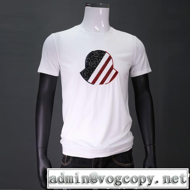 モンクレール MONCLER Tシャツ/ティーシャツ 2色可選 2019春夏の大注目トレンド スタイルアップ効果