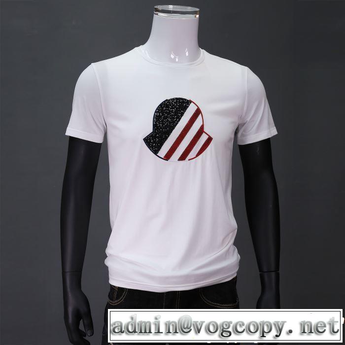 モンクレール MONCLER Tシャツ/ティーシャツ 2色可選 2019春夏の大注目トレンド スタイルアップ効果