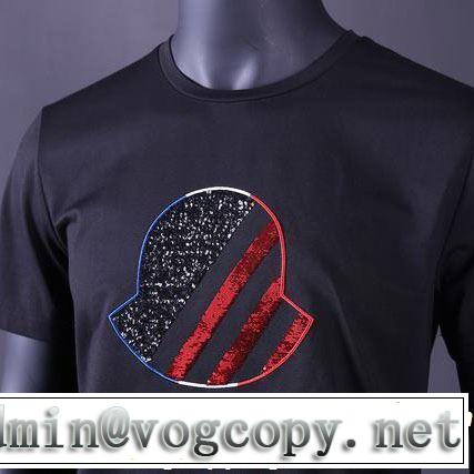 モンクレール MONCLER Tシャツ/ティーシャツ 2色可選 2019春夏の大注目トレンド スタイルアップ効果