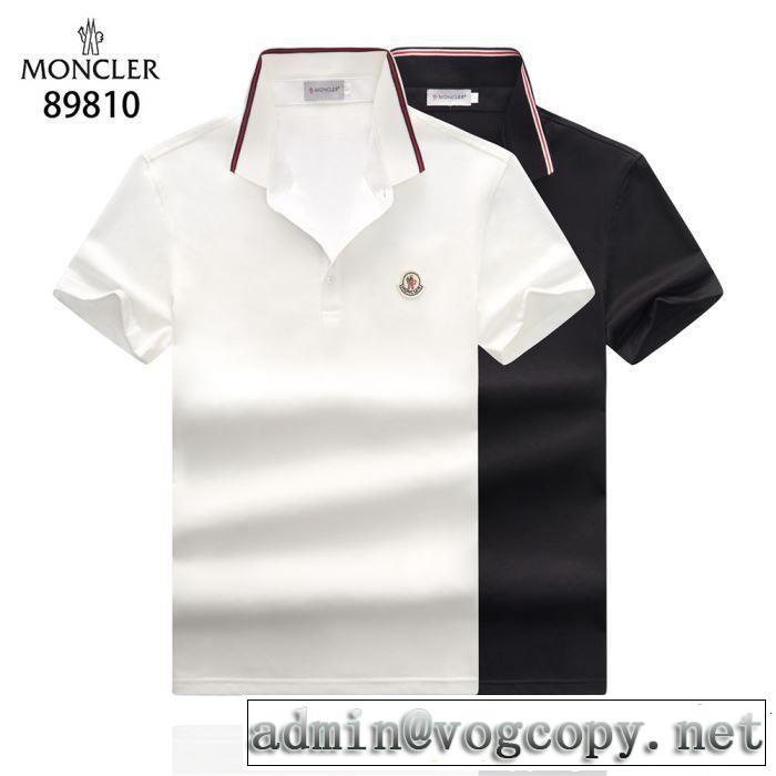 MONCLER Tシャツ/ティーシャツ 2色可選 2019春夏は人気定番 おすすめ大人かわいい着こなし モンクレール