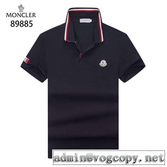 Tシャツ/ティーシャツ 4色可選 2019春夏も引き続きトレンド すっきりした印象に モンクレール MONCLER
