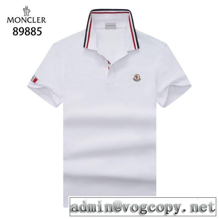Tシャツ/ティーシャツ 4色可選 2019春夏も引き続きトレンド すっきりした印象に モンクレール MONCLER