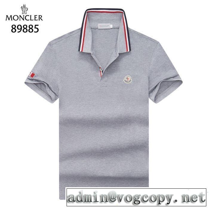 Tシャツ/ティーシャツ 4色可選 2019春夏も引き続きトレンド すっきりした印象に モンクレール MONCLER