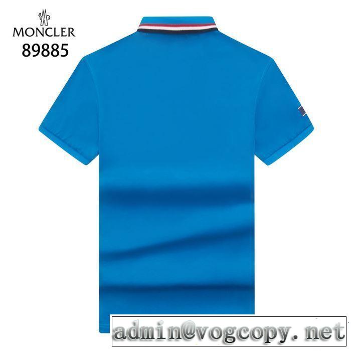 Tシャツ/ティーシャツ 4色可選 2019春夏も引き続きトレンド すっきりした印象に モンクレール MONCLER