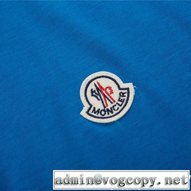 Tシャツ/ティーシャツ 4色可選 2019春夏も引き続きトレンド すっきりした印象に モンクレール MONCLER
