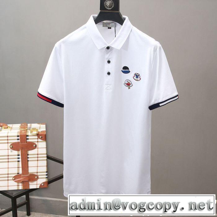 2019春夏人気トレンドアイテム 大人らしく仕上げ モンクレール MONCLER Tシャツ/ティーシャツ 3色可選