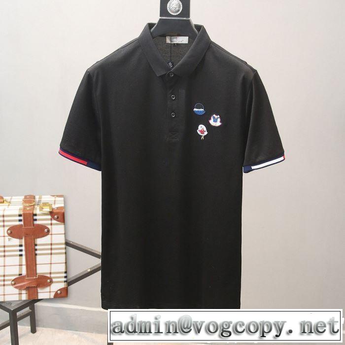 2019春夏人気トレンドアイテム 大人らしく仕上げ モンクレール MONCLER Tシャツ/ティーシャツ 3色可選