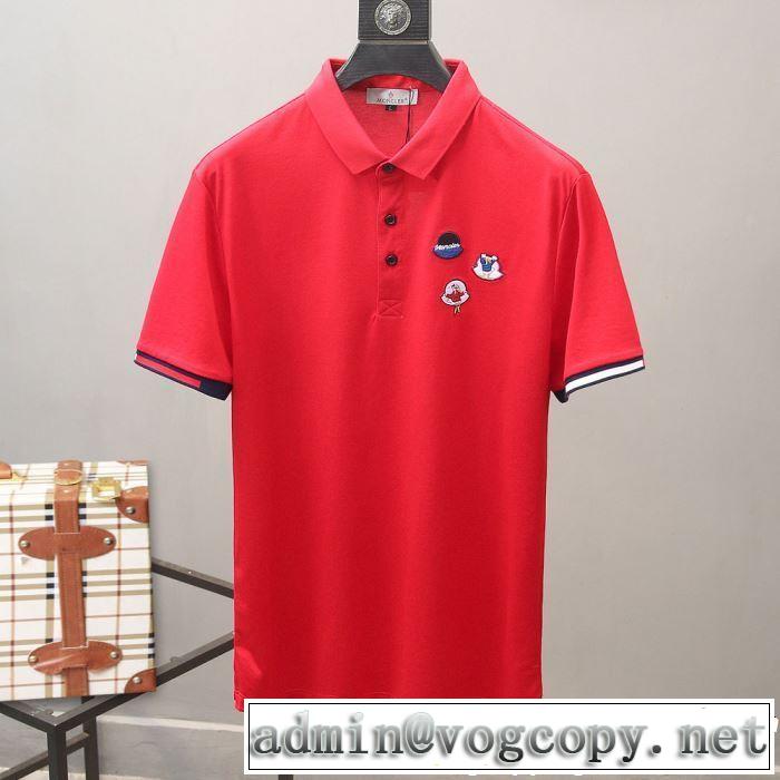2019春夏人気トレンドアイテム 大人らしく仕上げ モンクレール MONCLER Tシャツ/ティーシャツ 3色可選