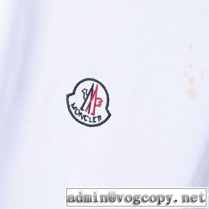 カジュアルファッションを楽しもう モンクレール MONCLER Tシャツ/ティーシャツ 2色可選 2019即旬な装いに