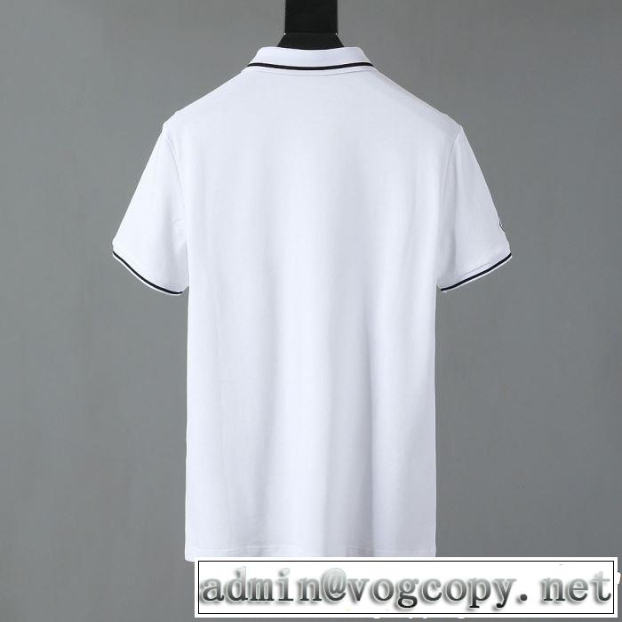 グッと大人っぽい印象に モンクレール MONCLER Tシャツ/ティーシャツ 4色可選 2019年の夏のマスト
