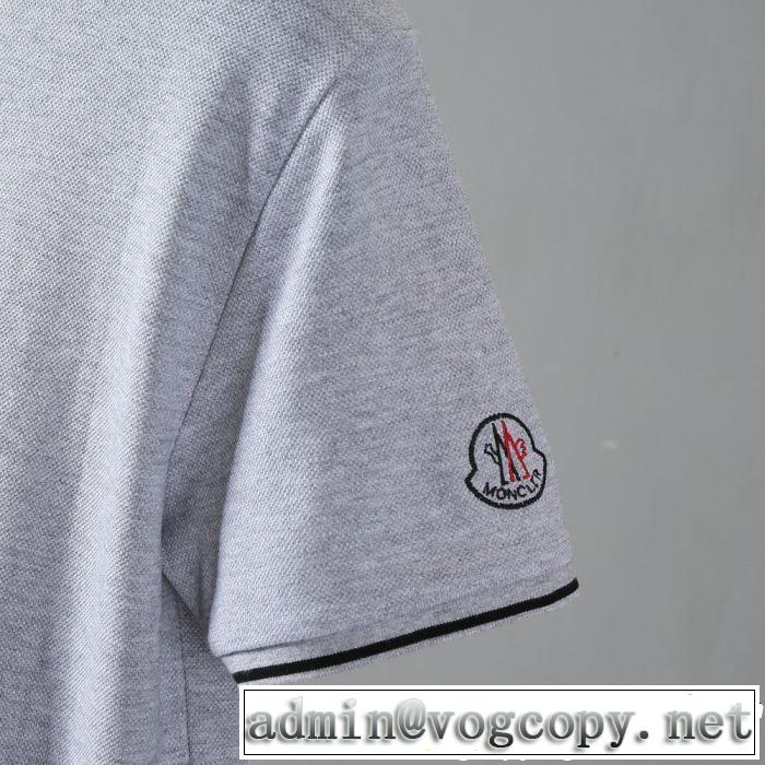 グッと大人っぽい印象に モンクレール MONCLER Tシャツ/ティーシャツ 4色可選 2019年の夏のマスト
