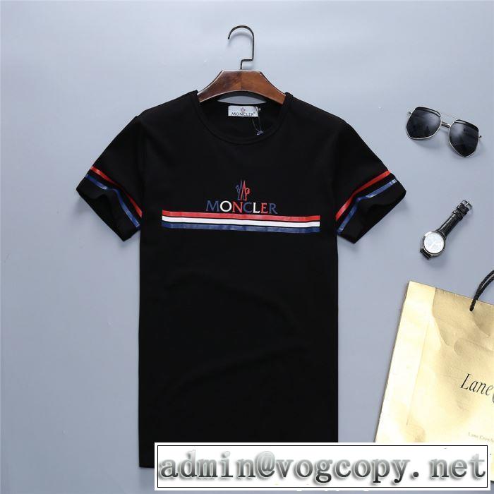 モンクレール MONCLER Tシャツ/ティーシャツ 2色可選 2019年春夏のトレンドアイテム 風通しのよい