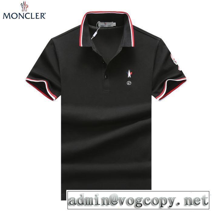 Tシャツ/ティーシャツ 2色可選 2019年夏の一押しファッションアイテム 爽やかさ モンクレール MONCLER