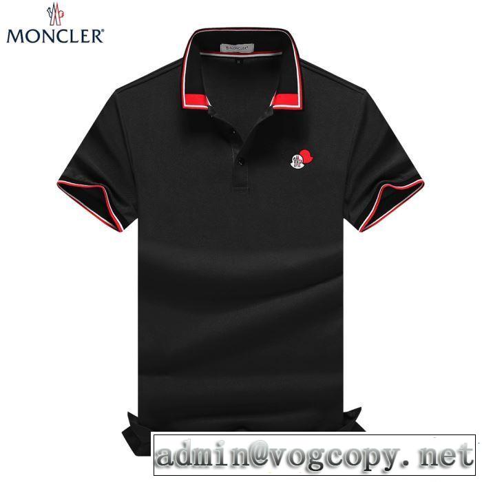 3色可選 2019年最新ファッション こなれ感を引き立たせ モンクレール MONCLER Tシャツ/ティーシャツ