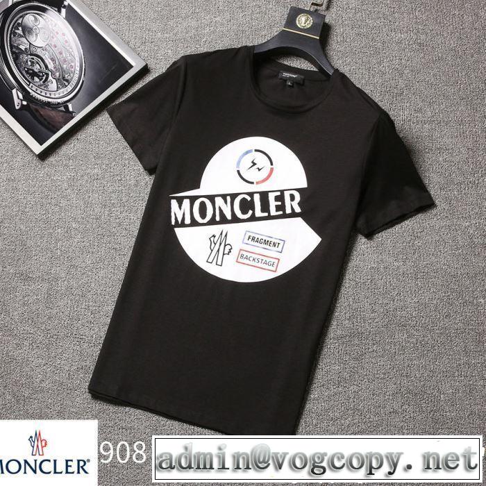MONCLER Tシャツ/ティーシャツ 3色可選 2019年の春夏に着たい さわやか夏スタイル新品 モンクレール