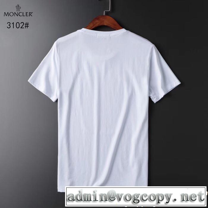 Tシャツ/ティーシャツ 2色可選 《2019年》今、注目のストリート 今人気の秘訣 モンクレール MONCLER