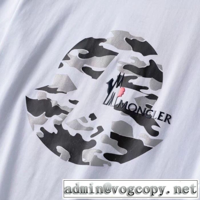 Tシャツ/ティーシャツ 2色可選 《2019年》今、注目のストリート 今人気の秘訣 モンクレール MONCLER