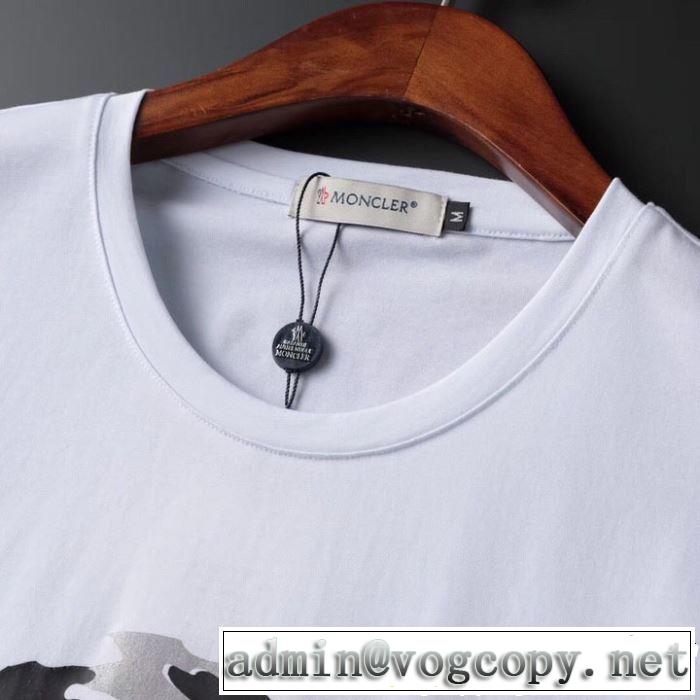 Tシャツ/ティーシャツ 2色可選 《2019年》今、注目のストリート 今人気の秘訣 モンクレール MONCLER