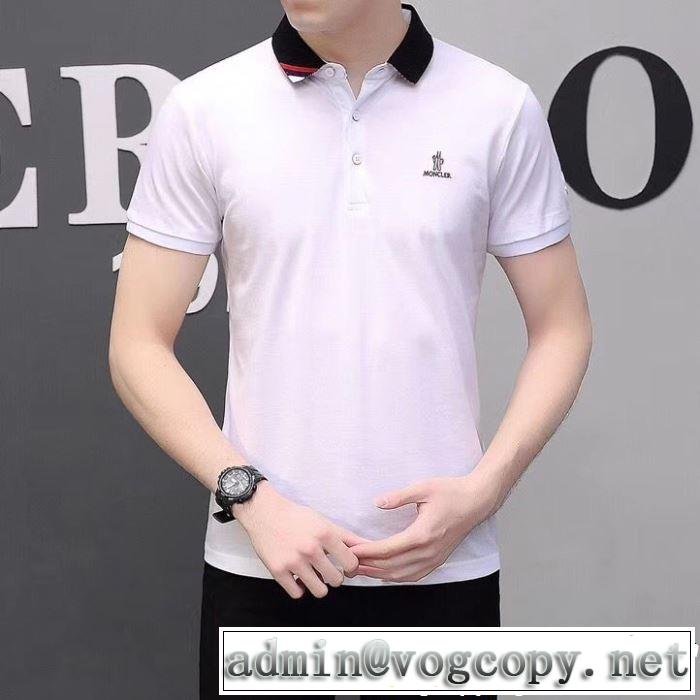 2色可選 【2019春夏】最新コレクション 海外セレブは大人気 モンクレール MONCLER Tシャツ/ティーシャツ
