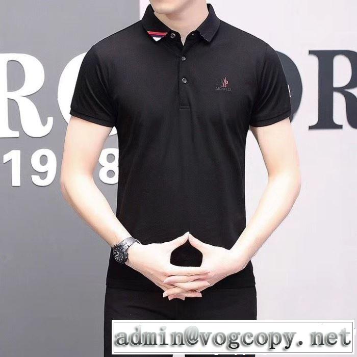 2色可選 【2019春夏】最新コレクション 海外セレブは大人気 モンクレール MONCLER Tシャツ/ティーシャツ