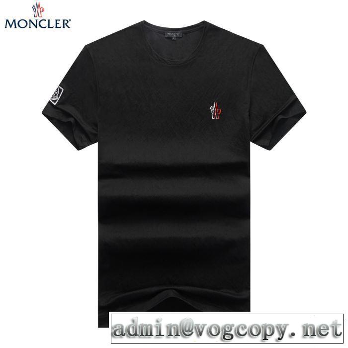 【2019年】夏のファッション 高級感が好評です モンクレール MONCLER Tシャツ/ティーシャツ 2色可選