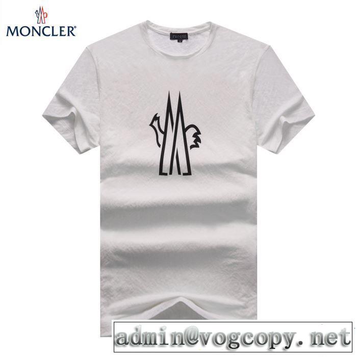 スタイルUPして着こなす モンクレール MONCLER Tシャツ/ティーシャツ 2色可選 2019SSのトレンド商品