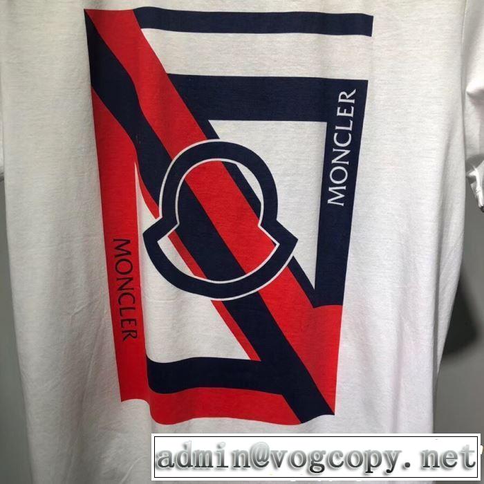 モンクレール MONCLER Tシャツ/ティーシャツ 3色可選 2019春夏トレンドアイテム スタイリッシュに新着