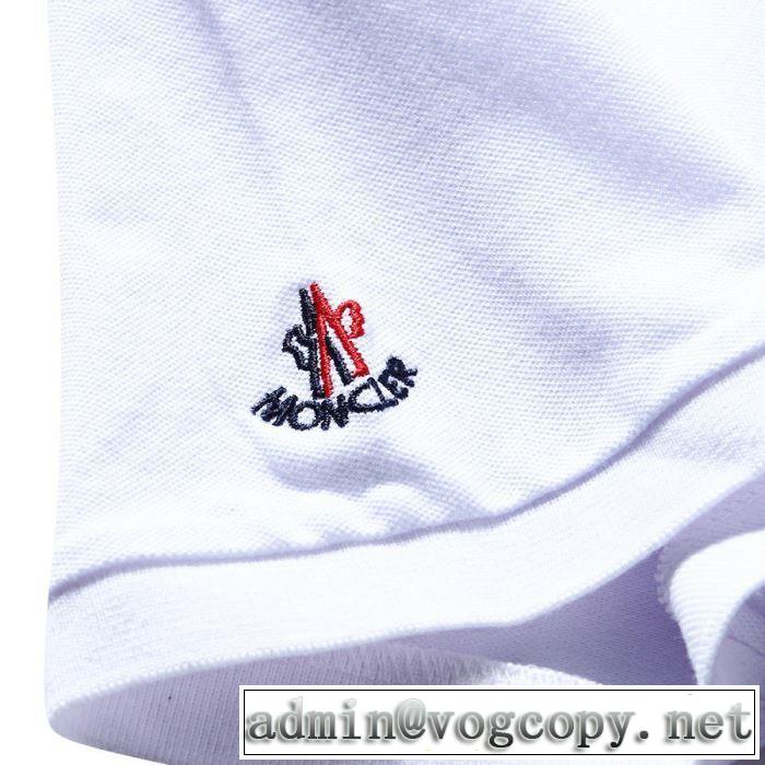 2019年最新ファッション 5色可選 MONCLER   Tシャツ/半袖 都市独特のトレンドアイテム モンクレール