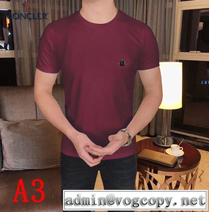 多色可選  Tシャツ/半袖 モンクレール海外セレブは大人気 MONCLER  《2019年》今、注目のストリート