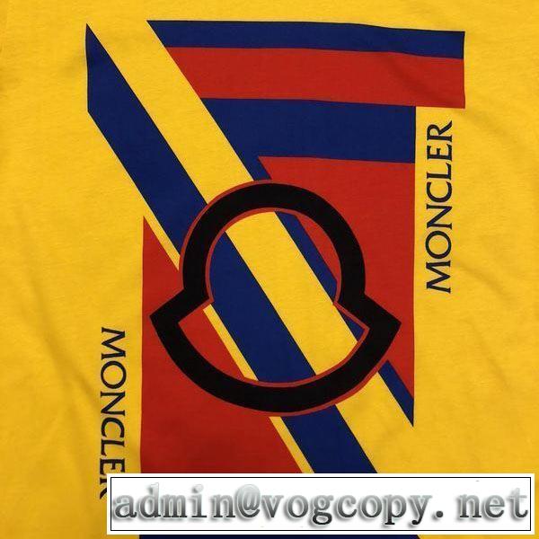 モンクレール知的な夏のスタイル  MONCLER  安心と信頼のお取引 2色可選  Tシャツ/半袖 2019年春夏シーズンの人気