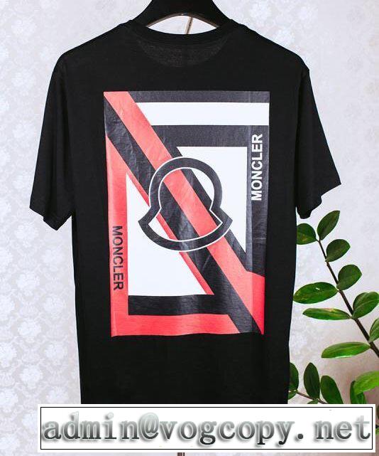 MONCLER  素敵カジュアル春夏新品  2色可選 2019春夏は人気定番 Tシャツ/半袖  モンクレール