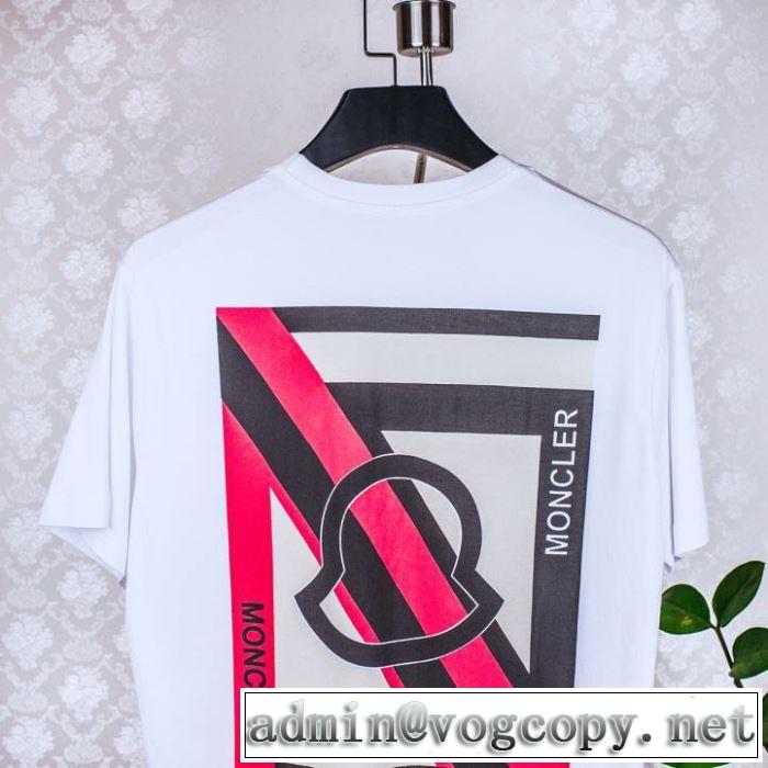 MONCLER  素敵カジュアル春夏新品  2色可選 2019春夏は人気定番 Tシャツ/半袖  モンクレール