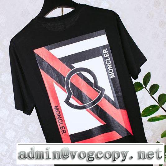 MONCLER  素敵カジュアル春夏新品  2色可選 2019春夏は人気定番 Tシャツ/半袖  モンクレール