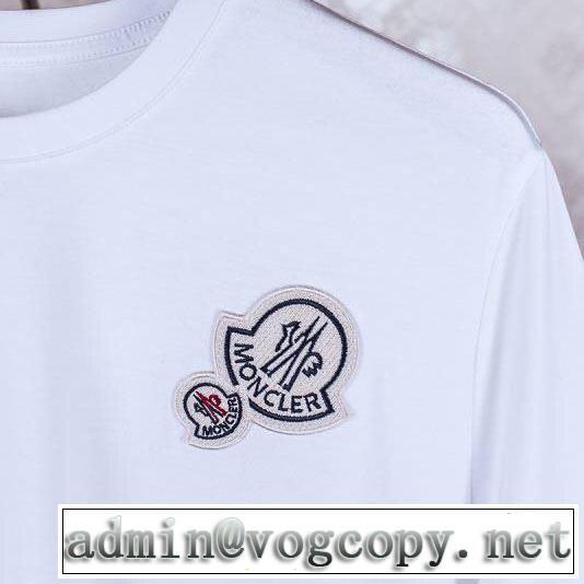MONCLER  素敵カジュアル春夏新品  2色可選 2019春夏は人気定番 Tシャツ/半袖  モンクレール