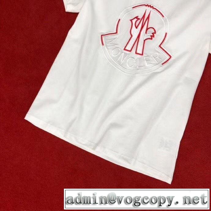 Tシャツ/半袖 オススメしたい最新注目ファション モンクレール MONCLER 2色可選  2019春夏は人気定番