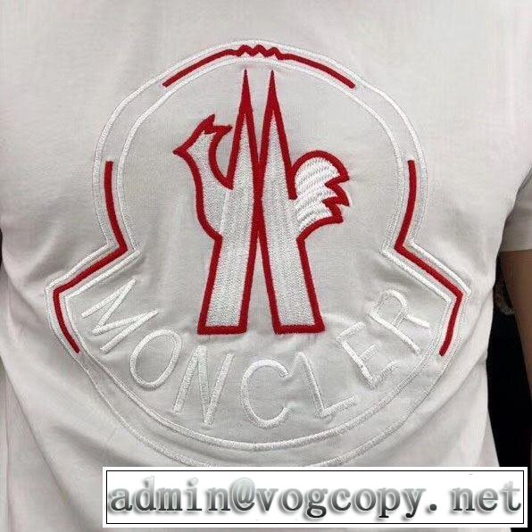 Tシャツ/半袖 オススメしたい最新注目ファション モンクレール MONCLER 2色可選  2019春夏は人気定番