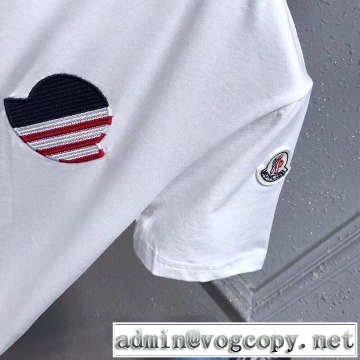 Tシャツ/半袖  2019春夏人気トレンドアイテムモンクレール MONCLER 注目度が高まり最新コレクション 3色可選
